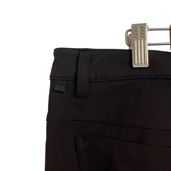 Lululemon ABC Pant Classic 5 Pocket Utilitech Black Size 34 - Picture 5 of 7